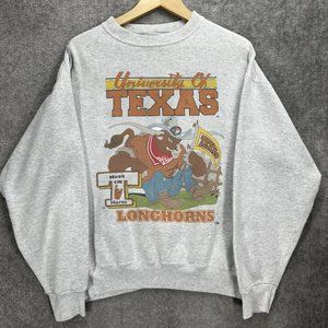 Vintage 1989 University of Texas Longhorns Crewneck Sweatshirt Vintage 90s Shirt